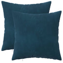 Pude med pude HEERLEN 2 stk. Blå Fløjl