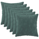 Pude med pude HEERLEN 6 stk. Hav Blå Mikrofiber Fleece
