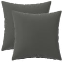 Pude med pude HEERLEN 2 stk. Antracit Polyester