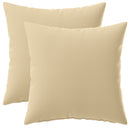 Pude med pude HEERLEN 2 stk. Beige Polyester
