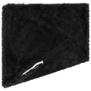 pyntepude 2 stk. HEERLEN Sort 30 x 30 cm PV Fleece