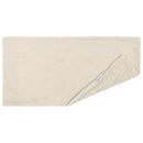 Kastpude 6 stk. HEERLEN Cremefarvet 30 x 50 cm Chenille Stof