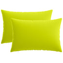 Pude med pude HEERLEN 2 stk. Lys grøn Polyester
