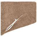 Pude 6 stk. HEERLEN Brun 35 x 35 cm Chenille Stof