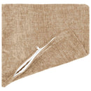 Pude 6 stk. HEERLEN Gråbrun 35 x 35 cm Chenille Stof