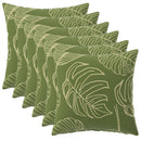 Pude med pude HEERLEN 6 stk. Bladdesign Polyester