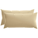 Pude med pude HEERLEN 2 stk. Beige Polyester