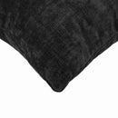 Pude 2 stk. HEERLEN Antracit 40 x 80 cm Chenille Stof