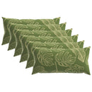 Pude med pude HEERLEN 6 stk. Bladdesign Polyester