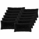 pyntepude 2 stk. HEERLEN Sort 40 x 80 cm PV Fleece