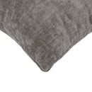 Pude HEERLEN Mørkegrå 40 x 145 cm Chenille Stof