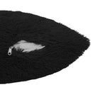 pyntepude 2 stk. HEERLEN Sort 40 x 145 cm PV Fleece