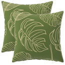 Pude med pude HEERLEN 2 stk. Bladdesign Polyester