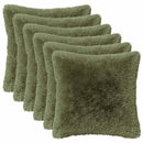 Pude med pude HEERLEN 6 stk. Grøn PV Fleece