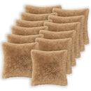 pyntepude 12 stk. HEERLEN Gråbrun 45 x 45 cm PV Fleece