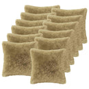 pyntepude 6 stk. HEERLEN Lysegrå 45 x 45 cm PV Fleece