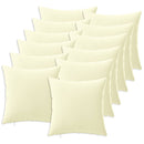 Pude med pude HEERLEN 12 stk. Cremefarvet Polyester