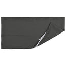 Pude med pude HEERLEN 2 stk. Antracit Polyester