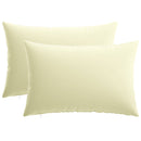 Pude med pude HEERLEN 2 stk. Cremefarvet Polyester