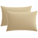 Pude med pude HEERLEN 2 stk. Beige Polyester