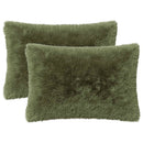 Pude med pude HEERLEN 2 stk. Grøn PV Fleece