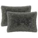 Pude med pude HEERLEN 2 stk. Lys grøn PV Fleece