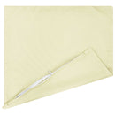 Pude med pude HEERLEN 2 stk. Cremefarvet Polyester
