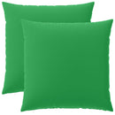 Pude med pude HEERLEN 2 stk. Grøn Polyester