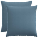 Kastpude 2 stk. HEERLEN Jeans blå 70 x 70 cm Stof