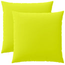 Pude med pude HEERLEN 2 stk. Lys grøn Polyester