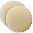 Pude 2 stk. HEERLEN Beige Ø 30 cm Polyester