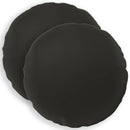 Pude 2 stk. HEERLEN Sort Ø 30 cm Polyester