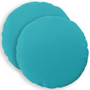 Pude med pude HEERLEN 2 stk. Turkis Polyester
