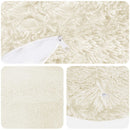 Pude med pude HEERLEN 2 stk. Hvid PV Fleece