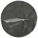 Pude med pude HEERLEN 6 stk. Antracit Mikrofiber Fleece