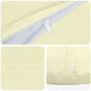 Pude med pude HEERLEN 6 stk. Cremefarvet Polyester