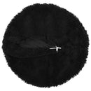 pyntepude 6 stk. HEERLEN Sort Dia. 50 cm PV Fleece