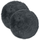 pyntepude 2 stk. HEERLEN Antracit Dia. 50 cm PV Fleece