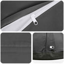 Pude med pude HEERLEN 6 stk. Antracit Polyester