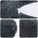 pyntepude 6 stk. HEERLEN Antracit Dia. 15 x 40 cm PV Fleece