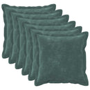 Pude med pude HOUTEN 6 stk. Hav Blå Mikrofiber Fleece