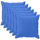 Pude med pude HOUTEN 6 stk. Kongelig blå Polyester