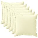 Pude med pude HOUTEN 6 stk. Cremefarvet Polyester
