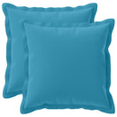 Pude med pude HOUTEN 2 stk. Lyseblå Polyester