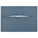 Pude med pude HOUTEN 6 stk. Jeans blå Faux Linned