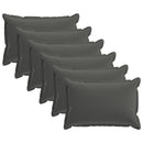 Pude med pude HOUTEN 6 stk. Antracit Polyester