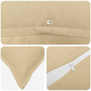 Pude med pude HOUTEN 2 stk. Beige Polyester