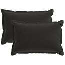 Pude med pude HOUTEN 2 stk. Sort Polyester