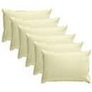Pude med pude HOUTEN 6 stk. Cremefarvet Polyester