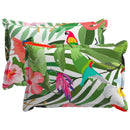 Pude med pude HOUTEN 2 stk. Flerfarvet Polyester